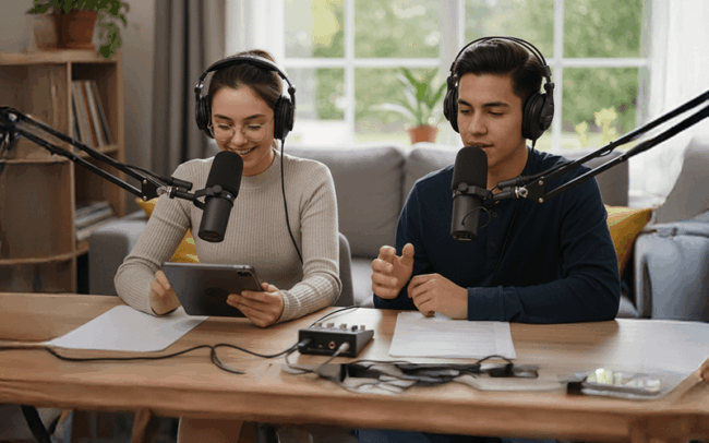 Curso de locución para jóvenes