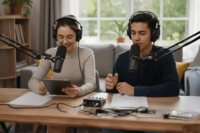 Curso de locución para jóvenes